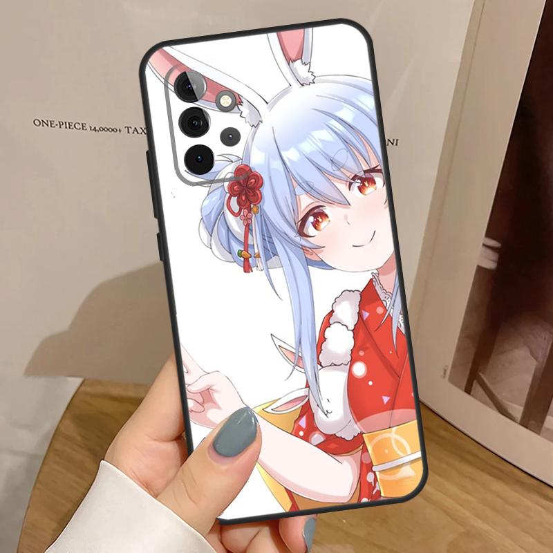 Usada Pekora Hololive Anime Case For Samsung Galaxy A15 A16 A17 A26 A36 A56 A55 A35 A52 A32 A12 A53 A33 A13 A14 A34 A54