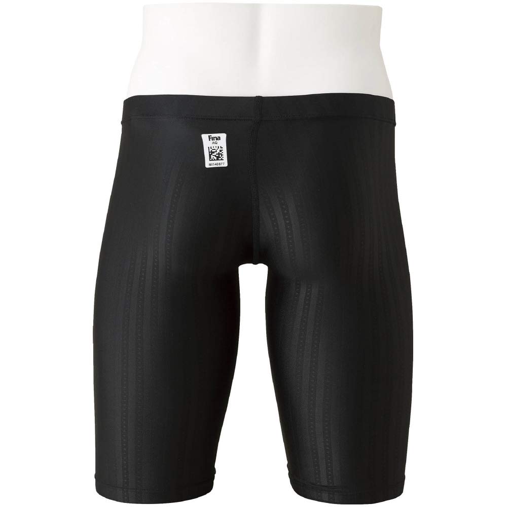 Mizuno Stream Ace Half Spats Racing Swimsuit Size FINA Swimming Approved Men's N2MB0022, Red, M, (International Federation)