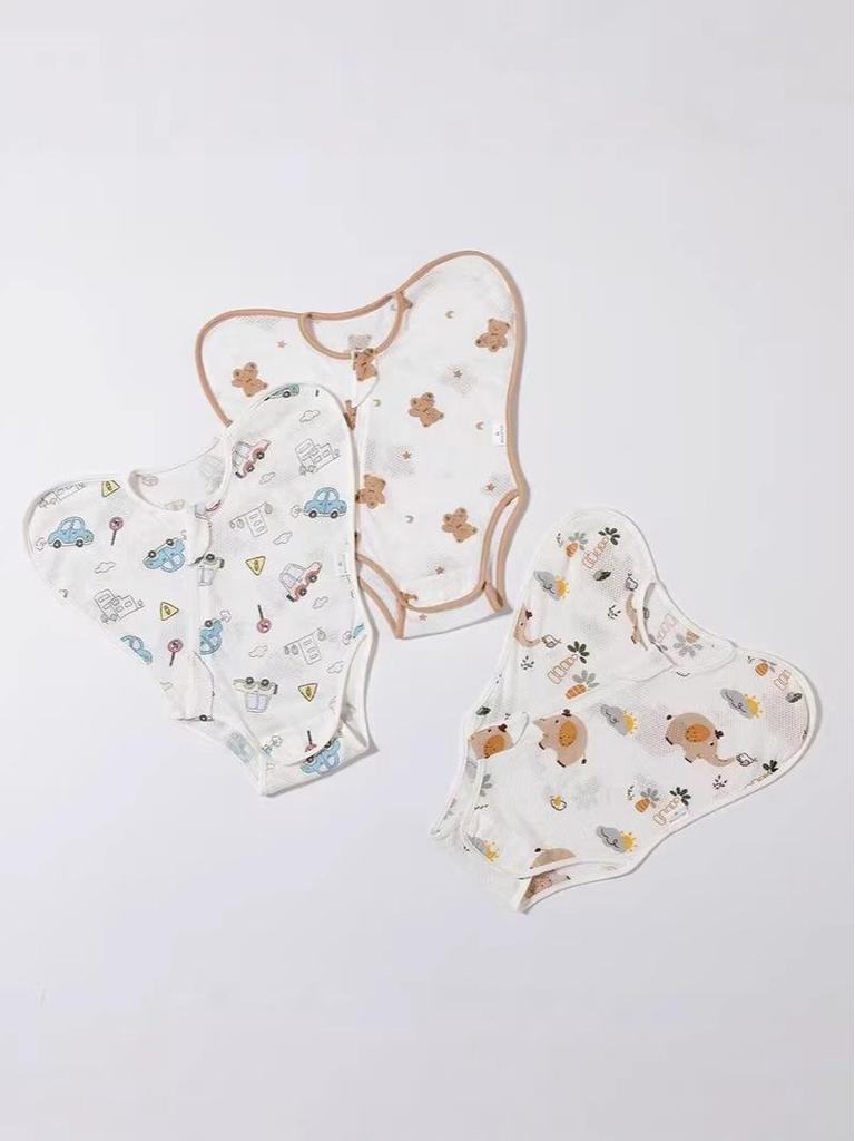 Newborn Anti-Startle Mesh Swaddle Sack - Spring/Autumn Thin, Summer Style Leg Wrap
