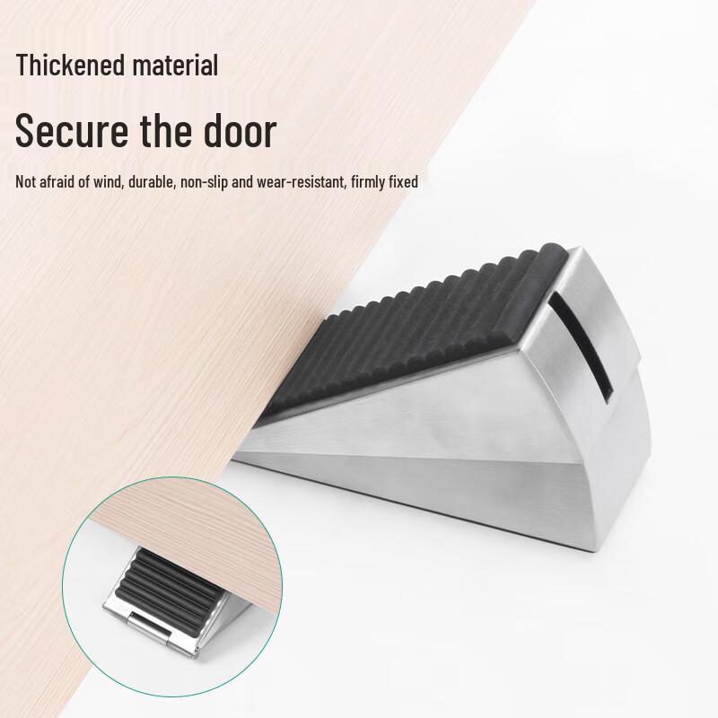 Heavy-Duty Zinc Alloy Door Stopper