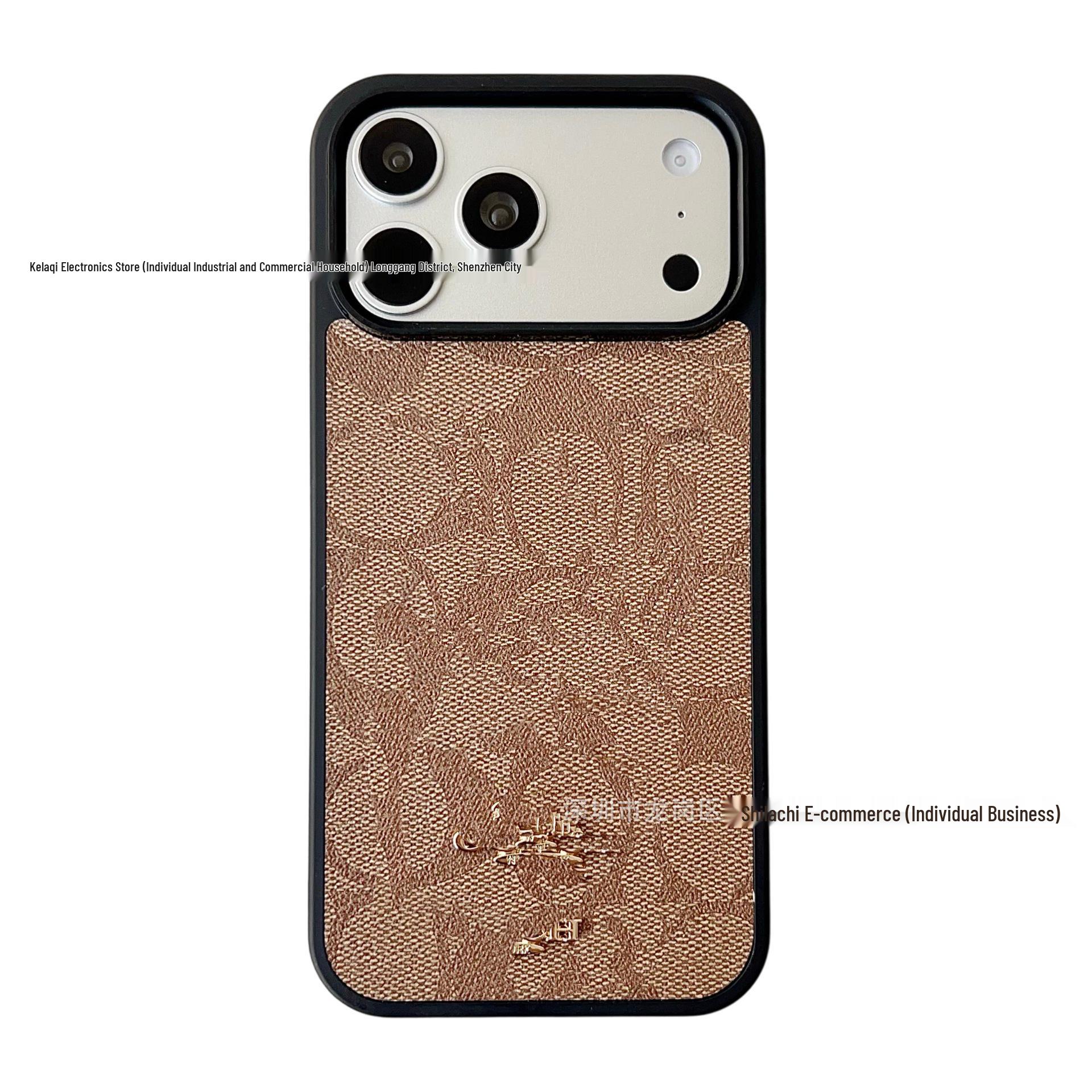 

Unisex Vintage European Phone Case for All iPhones with Simple Lettering iPhone 15 Pro Max