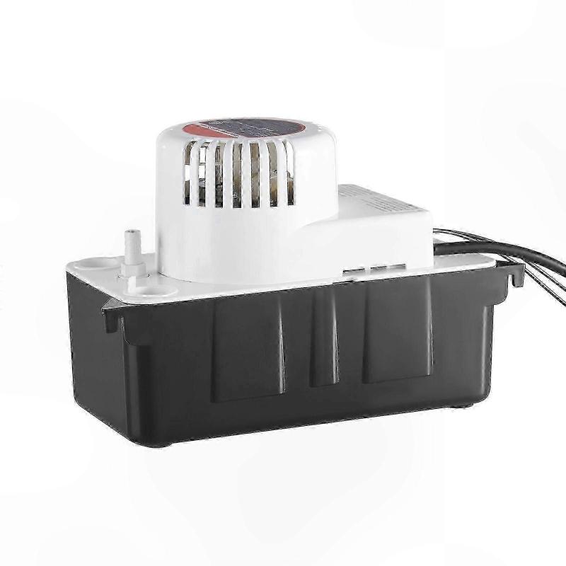 Automatic Condensate Pump, 1/50 HP, 65 GPH, 15ft Lift, 0.5 Gal Tank, Float Switch for AC Condensation Removal