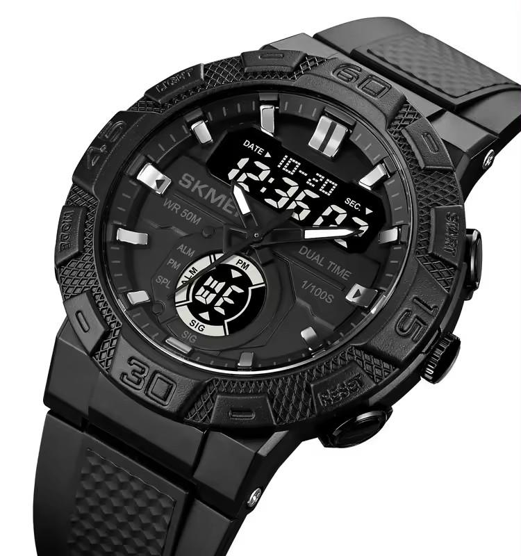 SKMEI 1881 Men's Black Resin Material Hot Sell Watches Digital Movt Multi-function Outdoor Sport Luxury Business Watch