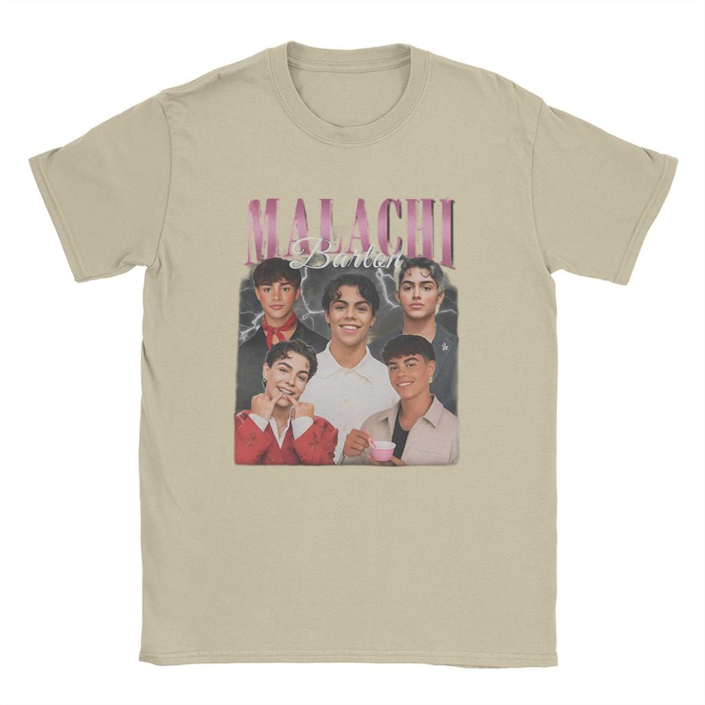 Malachi Barton Men's T Shirt  Fashion Tees Short Sleeve Round Neck T-Shirts Cotton Original Clothes