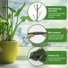 5Pcs Plant Support Stakes Reusable Simulated Tree Branch Plant Stakes Vine Climbing Bracket for Potted Plants Garden Tools