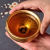 Jianzhan Iron Tire Master Cup Tea Cup Gold Oil Drop Gilded Tea Cup Ceramic Large Master Cup Suitable for Home and Commercial Use