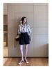 High Waist Cotton Wide-Leg Summer Shorts for Women - Plus Size, Korean Style, Non-Elastic, Loose Fit