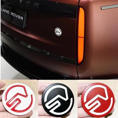 1Pcs 3D Metall Aufkleber SV Abzeichen Emblem Aufkleber Auto Styling Für Range Rover Evoque Defender Discovery Auto Zubehör