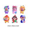 Craft Cute Cartoon Clown Design Flat Back Resin Cabochons Artificial Style Souvenir Model