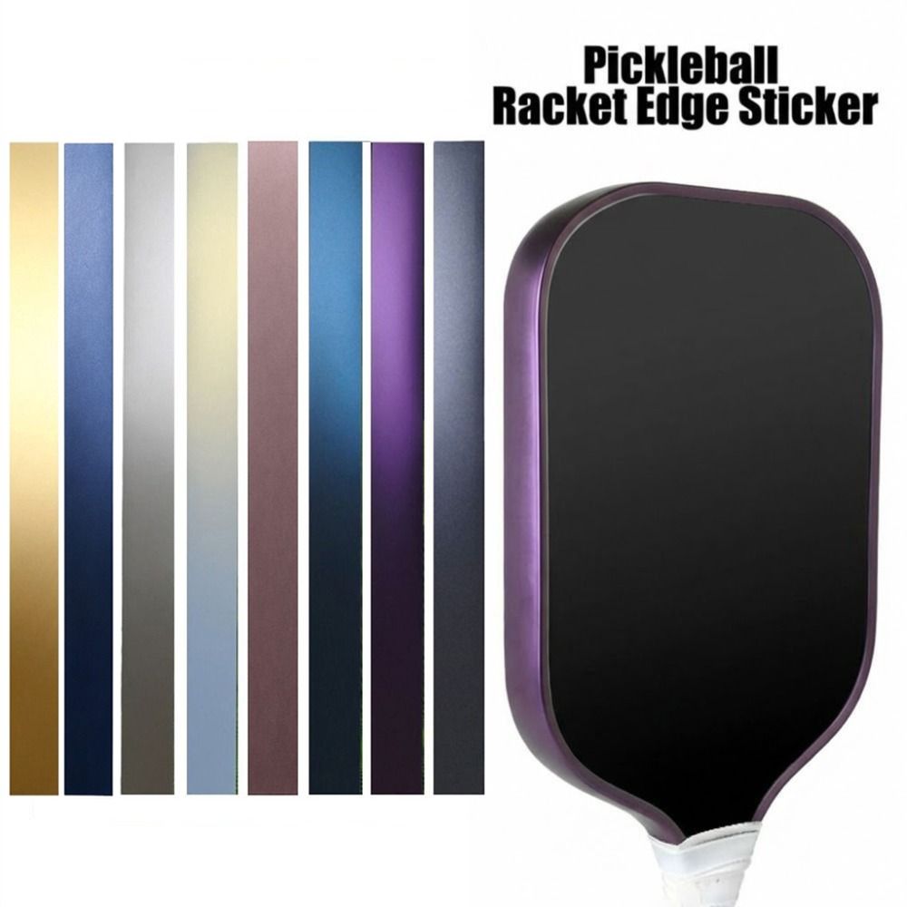 High Elastic Pickleball Racket Frame Protective Tape TPU Paddle Head Edge Tape Training