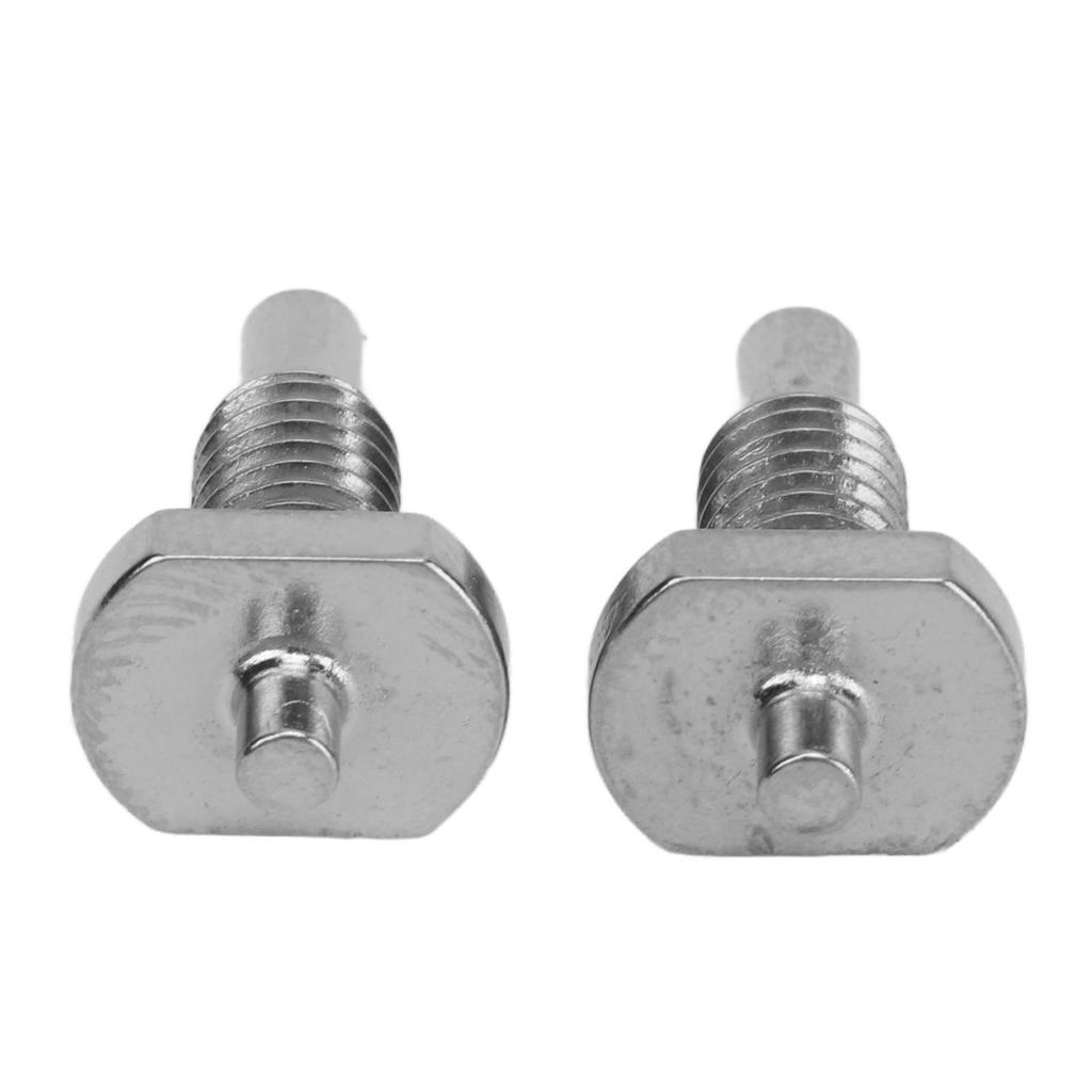 2PCS Bike Crank Arm Cap Spanner Pin Stainless Steel Bike Pin Spanner Wrench Spare Screws for