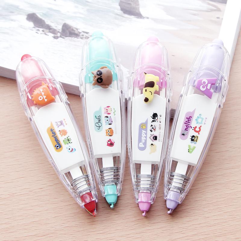 Cute Animal Correction Tape Lace Deco Adhesive Masking Tapes for Note Book Sticker Scrapbook