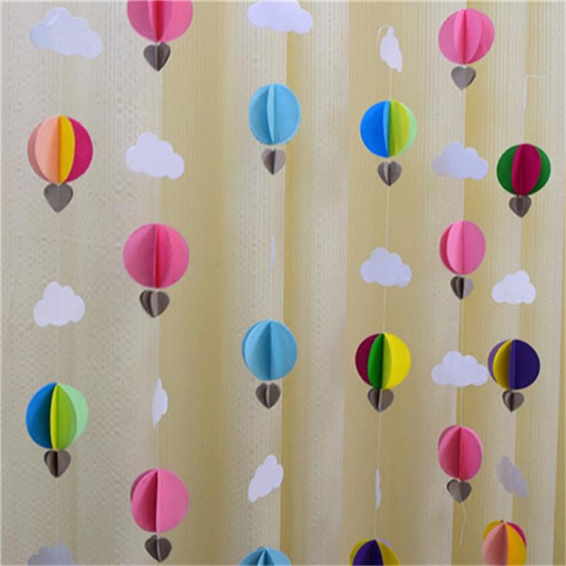 

1~10 шт. Облака любви, воздушные шары, бумажные гирлянды, баннеры, подвесные украшения для праздников, свадеб, домашнего декора