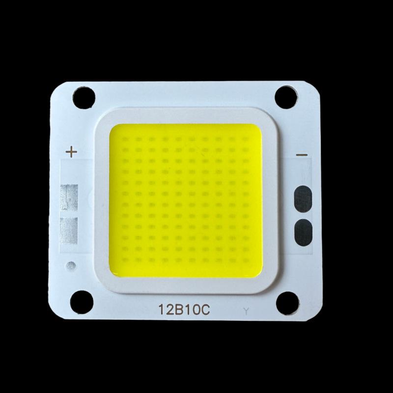 12V 50W Driver-Free COB LED Light Board, Warm White High-Brightness Light Chip.