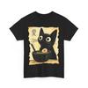 Funny Cat Ramen Graphic Tee Japanese Kawaii Anime Cat T-Shirt Mens Womens Tees Top