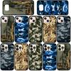 Kryt na telefon pro Samsung Galaxy S25 S24 S23 iPhone 16 15 Xiaomi Redmi Note 14 13 12 16E X 11 Pro Max Moto Huawei Camo Vojenský Armádní Kamufláž Umělecký Kryt