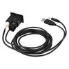 AUX Audio Socket with USB Cable for Nissan 280234BA0B 2013 2019 Quick Use