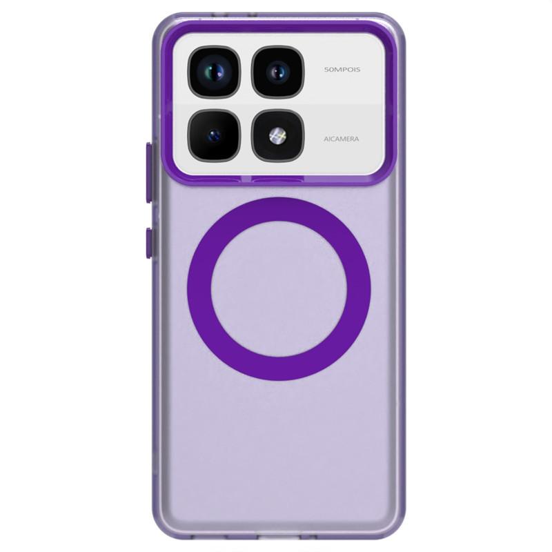 For Xiaomi 14T Case For Xiaomi 14 14T Pro 14 Ultra Cover Translucent Candy Color Matte Magnetic Shockproof Protective Bumper