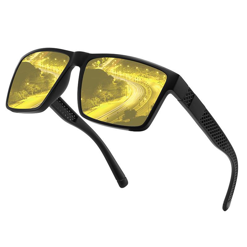 New European American Outdoor Cycling Glasses Sports Sunglasses Driving Night Vision Goggles Fishing Men's Polarized