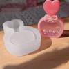 Perfume Bottle Silicone Mold Quicksand Epoxy Casting Molds Resin Shaker Mold DIY Pendant Keychain Jewelry Making Mold