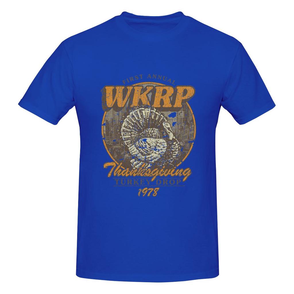 Wkrp Turkey Drop 1978 Loose Tshirt Street Sports Niche Tee
