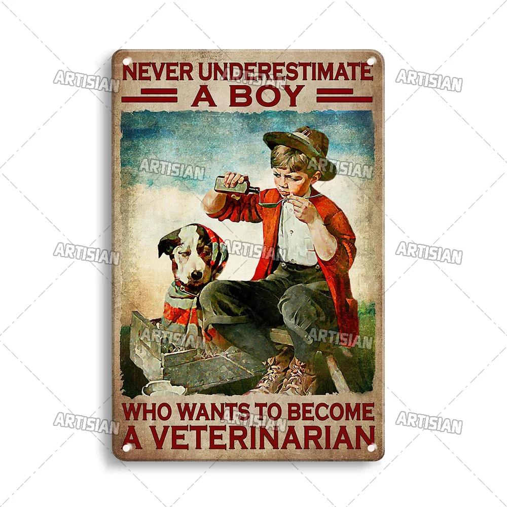 ARTISIAN Weathered Doctor Metal Poster Vintage Metal Tin Sign Man Cave Garage Wall Decorative Home Metal Plaque Art Metal Sign