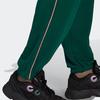 Adidas Originals Sweatpants Lace-Up Cuffed Retro Spliced Knitted Sports Pants Women Bottoms Green HL0032
