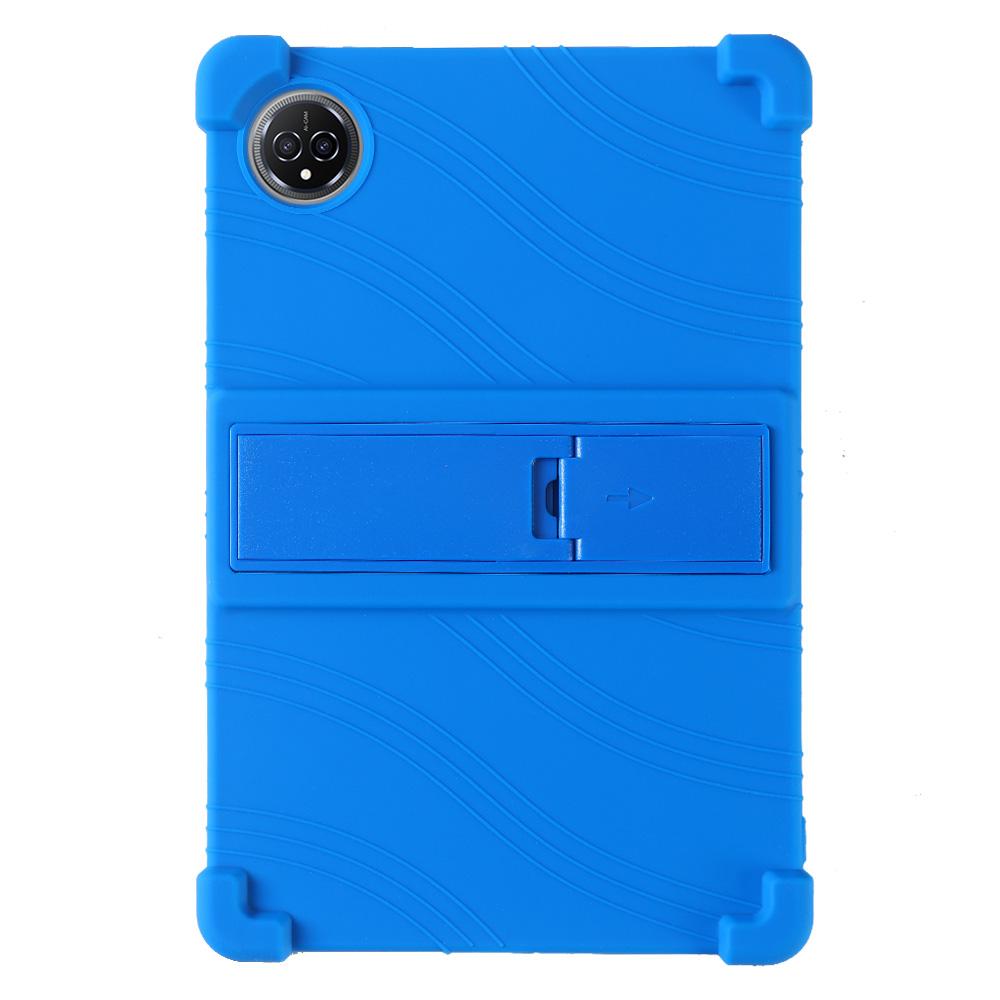 

For Teclast M50 Plus/BMAX Maxpad I10 Plus Silicone Case with Kickstand Rugged Protective Cover Green