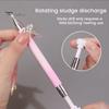 Rhinestone Decoration Pen 1 Set Picker Tool with Refills DIY Nail Art Craft Painting Dotting Refillable Wax Rotatable Pick-up Tools Applicator