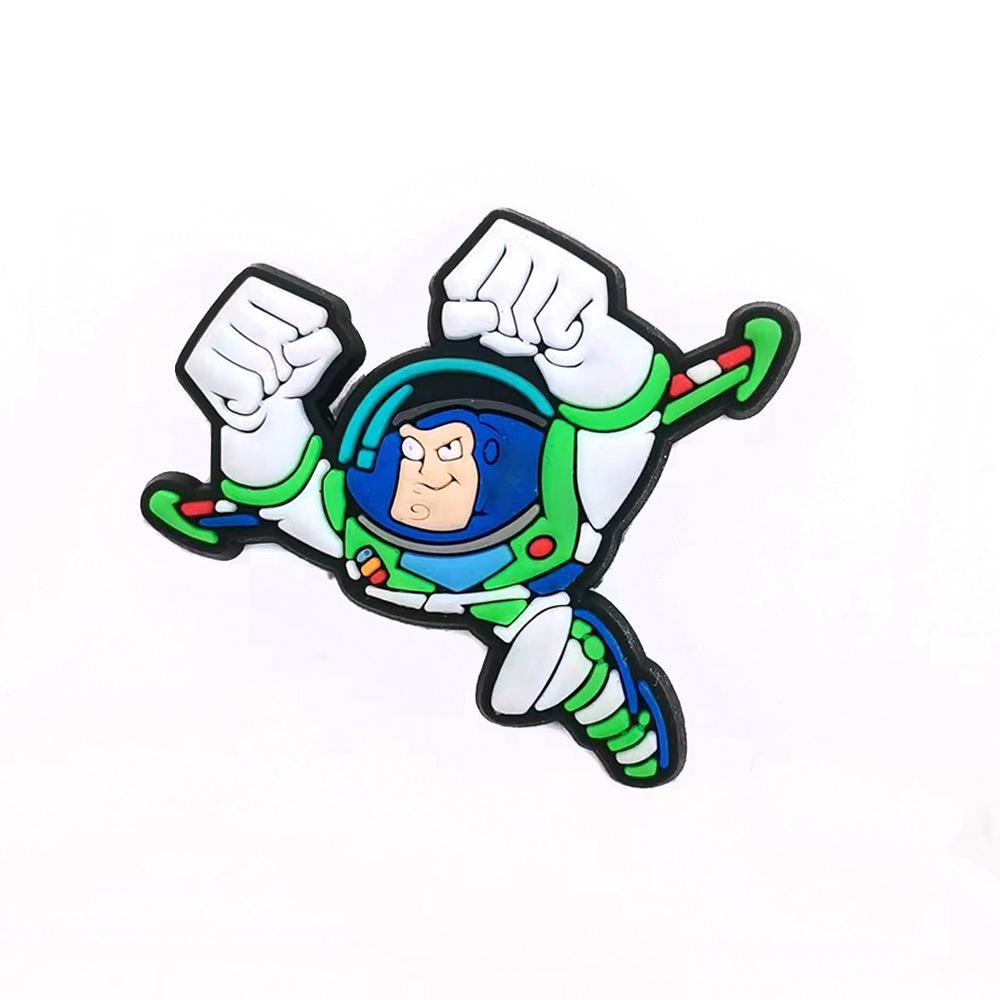 Popular Buzz Lightyear Croc Charms: Cute Cartoon Shoe Accessories, Best Selling Decoration Buckles