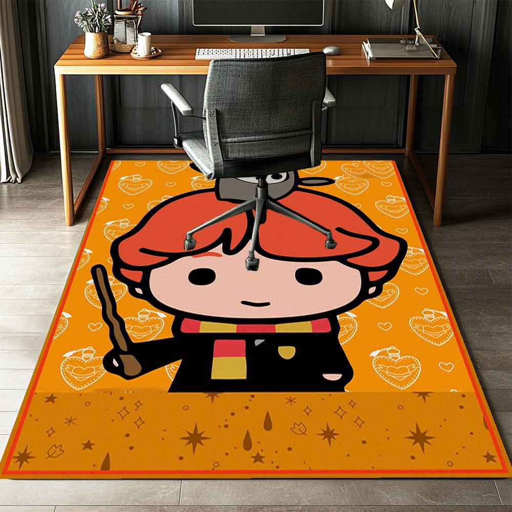 Harry Potter Printed Carpet,Rug,for Office Chair Living Room Bedroom Kitchen Room Decor Gifts.