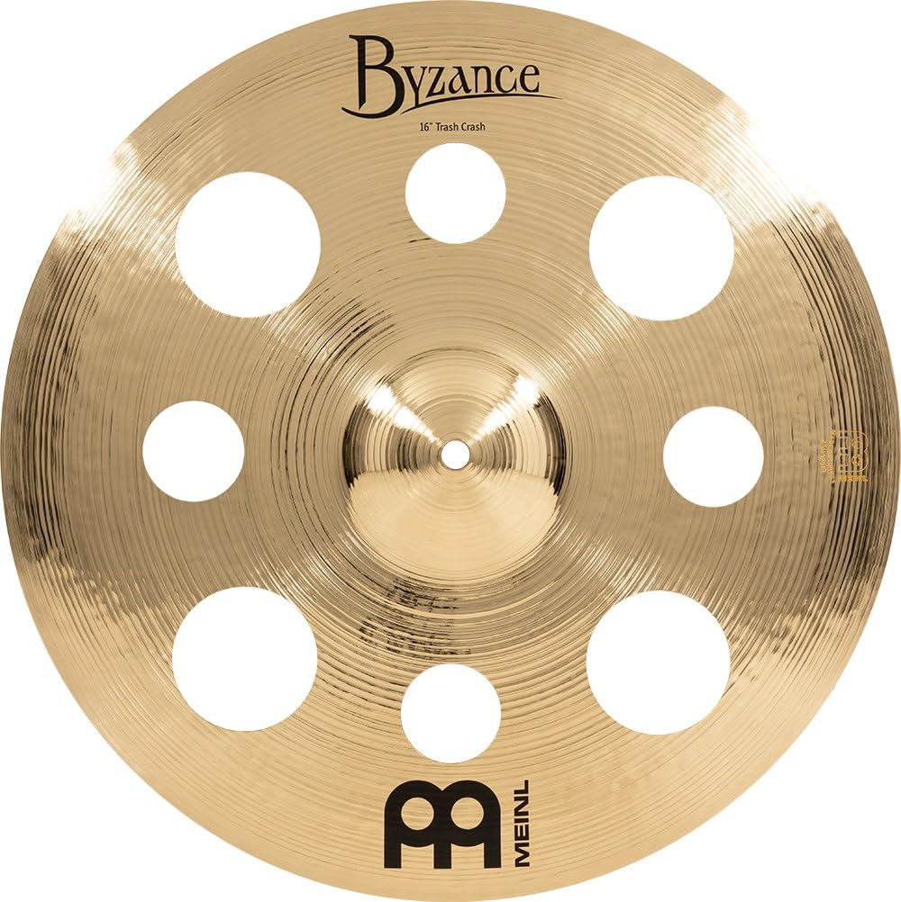 

MEINL Cymbals Byzance Brilliant Series Crash Cymbals Trash Crash 16 B16TRC-B