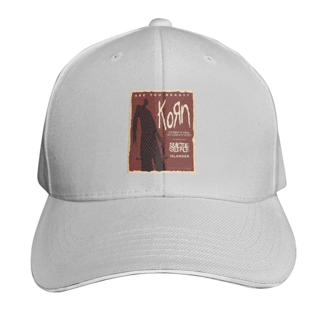 Korn The Nothing Music Rock Deniimm Cap Fashion Casual Baseball Caps Adjustable Hat Hip Hop Summer Unisex Baseball Hats