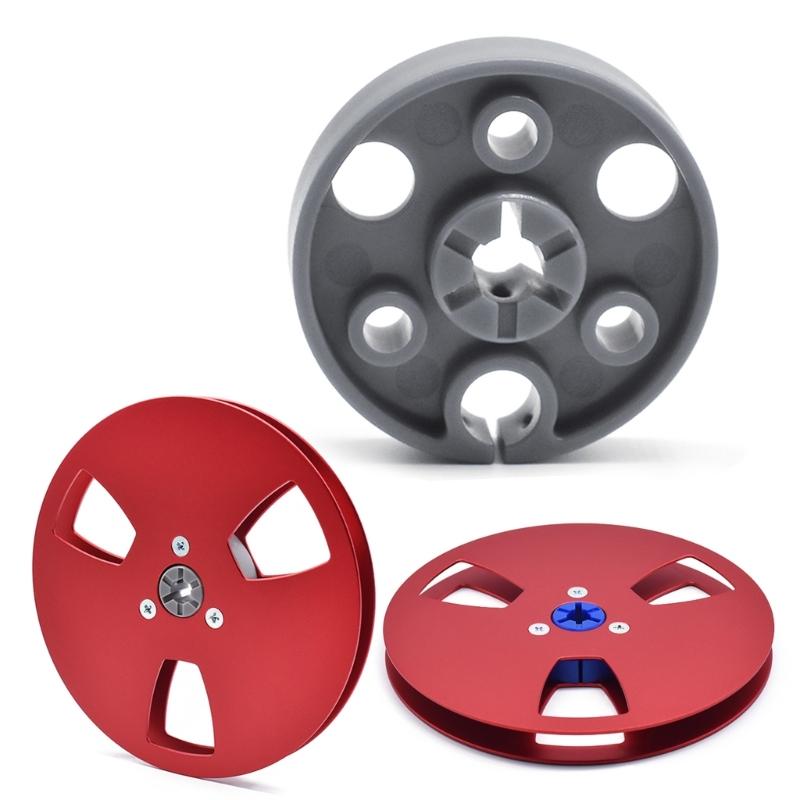 Plastikowy piasta bębna ABS Zamiennik do szpul 1/4 cala Magnetofonów Łatwa instalacja i Bezpieczne sterowanie taśmą