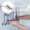 Broken Pipe Thread Extractor Tool Damaged Pipe Valve Thread Remover Broken Faucet Screw Hardware Extraction Supplies