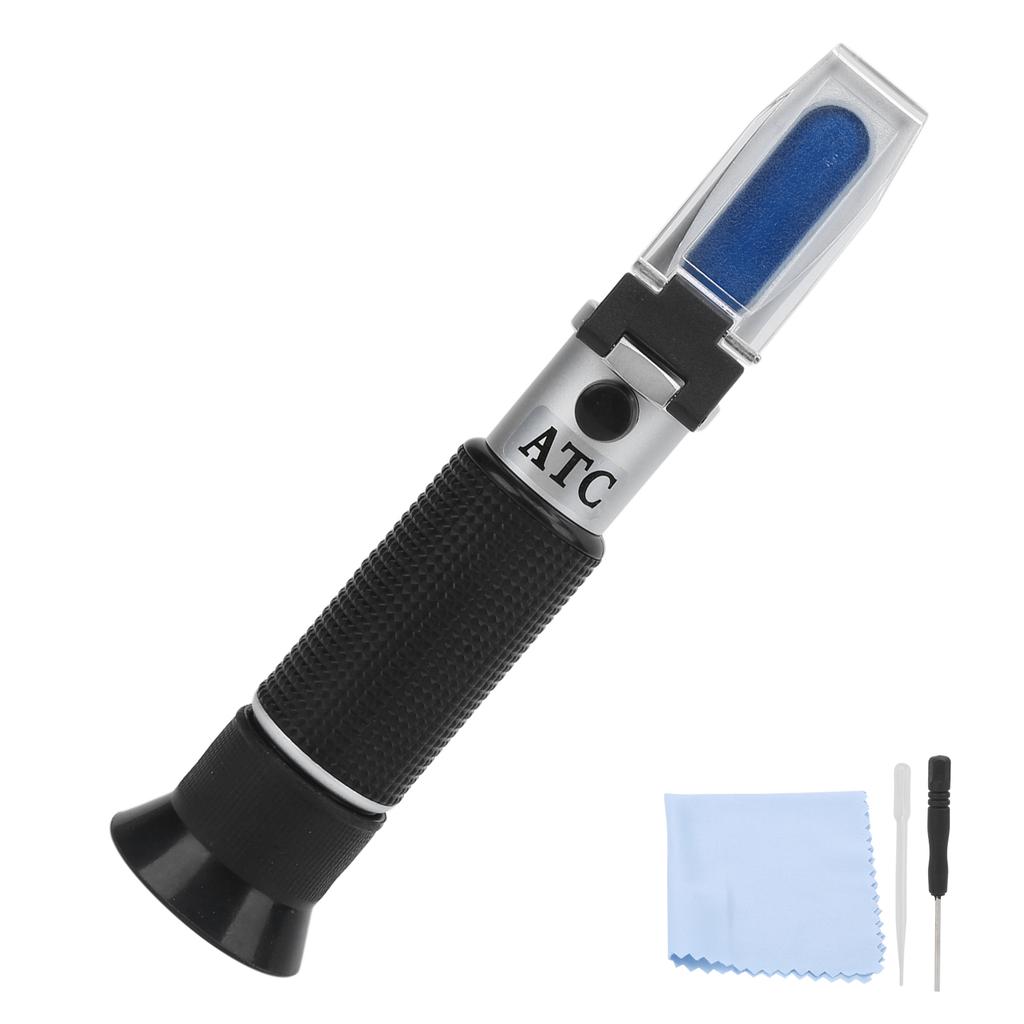 Honig Refraktometer Hand?Held Tragbares Honigzucker-Konzentrationsmessgerät Feuchtigkeitsmesser