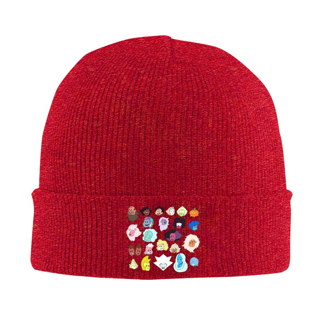 Steven Universe Heads  Warm Knitted Cap Winter Knit Bonnet Hat Skullies Beanies Hip Hop Caps for Unisex