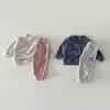 Autumn 2026 Korean Kids Letter Hoodie & Pants Set