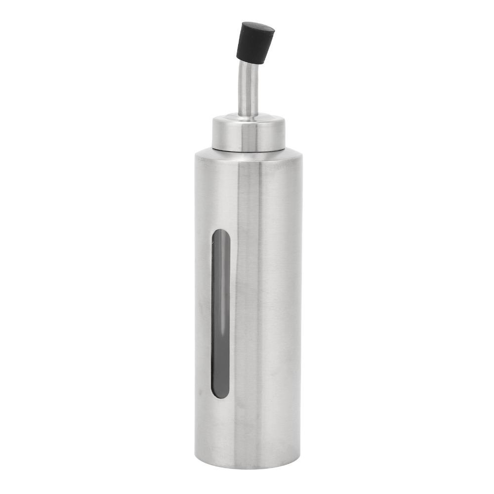 304 Edelstahl Olivenölspender 150ml Flüssiggewürzhalter Küche Kochen
