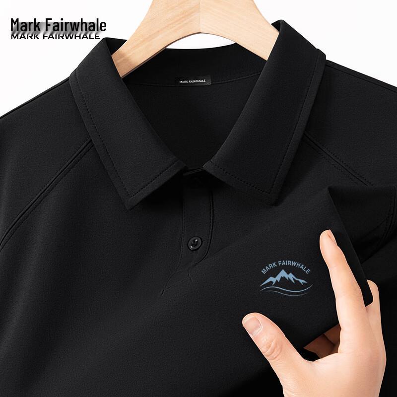 Mark Fairwhale Men s Loose-Fit Quick-Dry Short Sleeve Polo Shirt 4XL