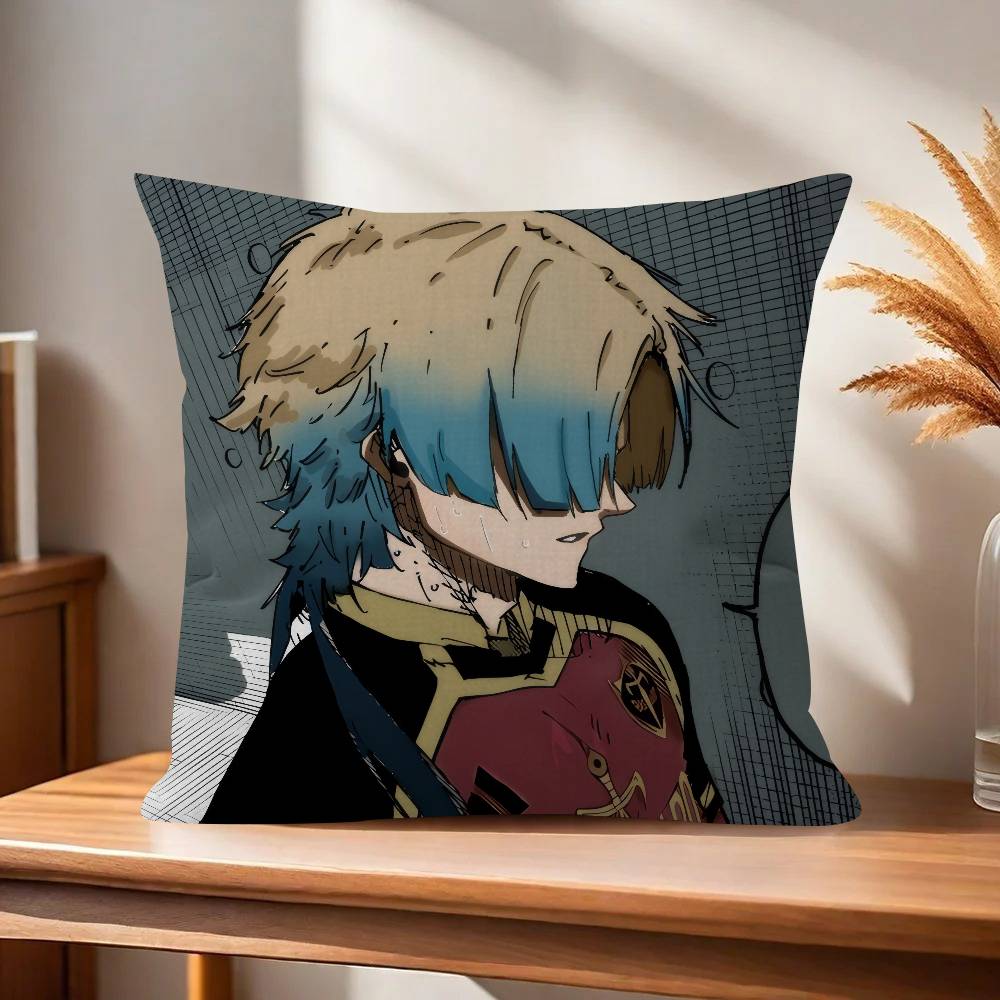 Anime mMichael cool Kaiser  Pillow Gift Home Office Decoration Bedroom Sofa Car Cushion Cover case 45x45