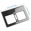 Real Soft Carbon Fiber For Toyota Camry 2018 2019 2020 2021 2022 2023 2024 LHD RHD Car Rear Air Outlet Panel Interior Trim.