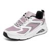 Skechers Uno Street Mesh Synthetic Leather Comfortable Versatile Mid-Top Casual Shoes Women Sneakers Pink White 177424-WLV