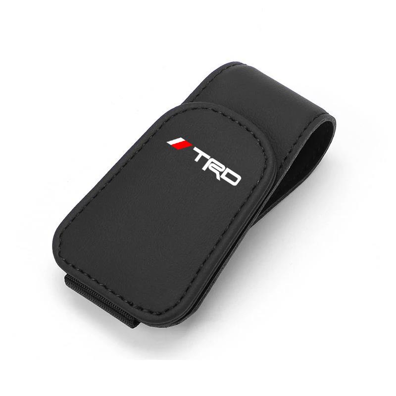 

Car Glasses Sun Visor Box Auto Sunglasses Clip Card Accessories For Toyota Supra GR Gazoo Racing Corolla Parts Sport 86 Yaris