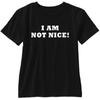 I Am Not Nice! Funny Short Sleeve T Shirt