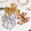 Cartoon Sparkling Glitter Christmas Bow DIY Merry Christmas Decorations  Home Xmas Decor