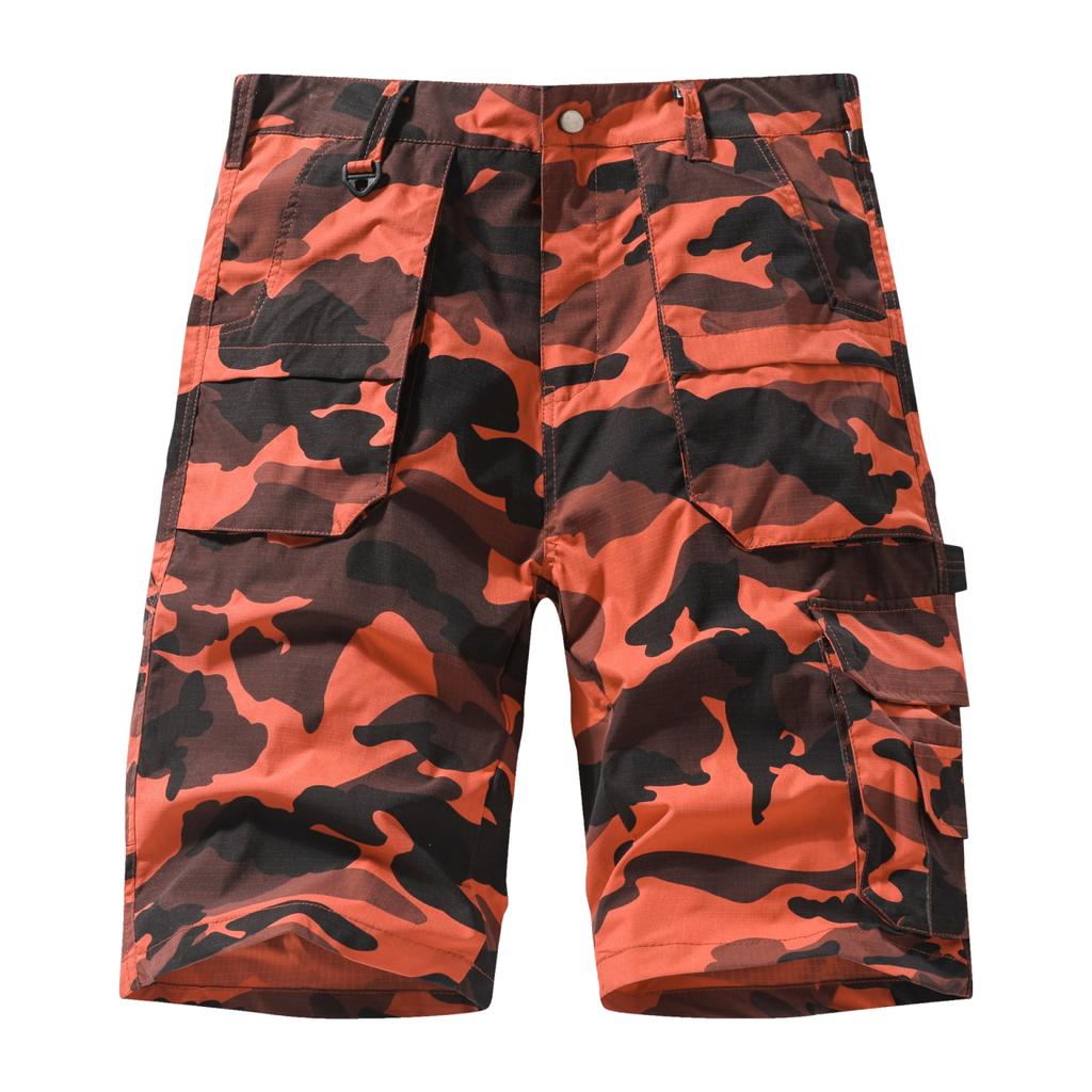 Herren Tarn Cargo-Shorts mit mehreren Taschen Entspannte Passform Outdoor-Shorts für den täglichen Gebrauch Wandern Arbeit