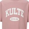 KULTE Arch Big Logo Short Sleeve T-Shirt Pink