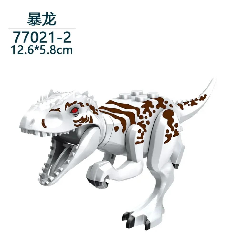Dinosaur Jurassic World Tyrannosaurus Rex Velociraptor Tyrannosaurus Building Blocks Animal Toys Building Blocks Children's Gift