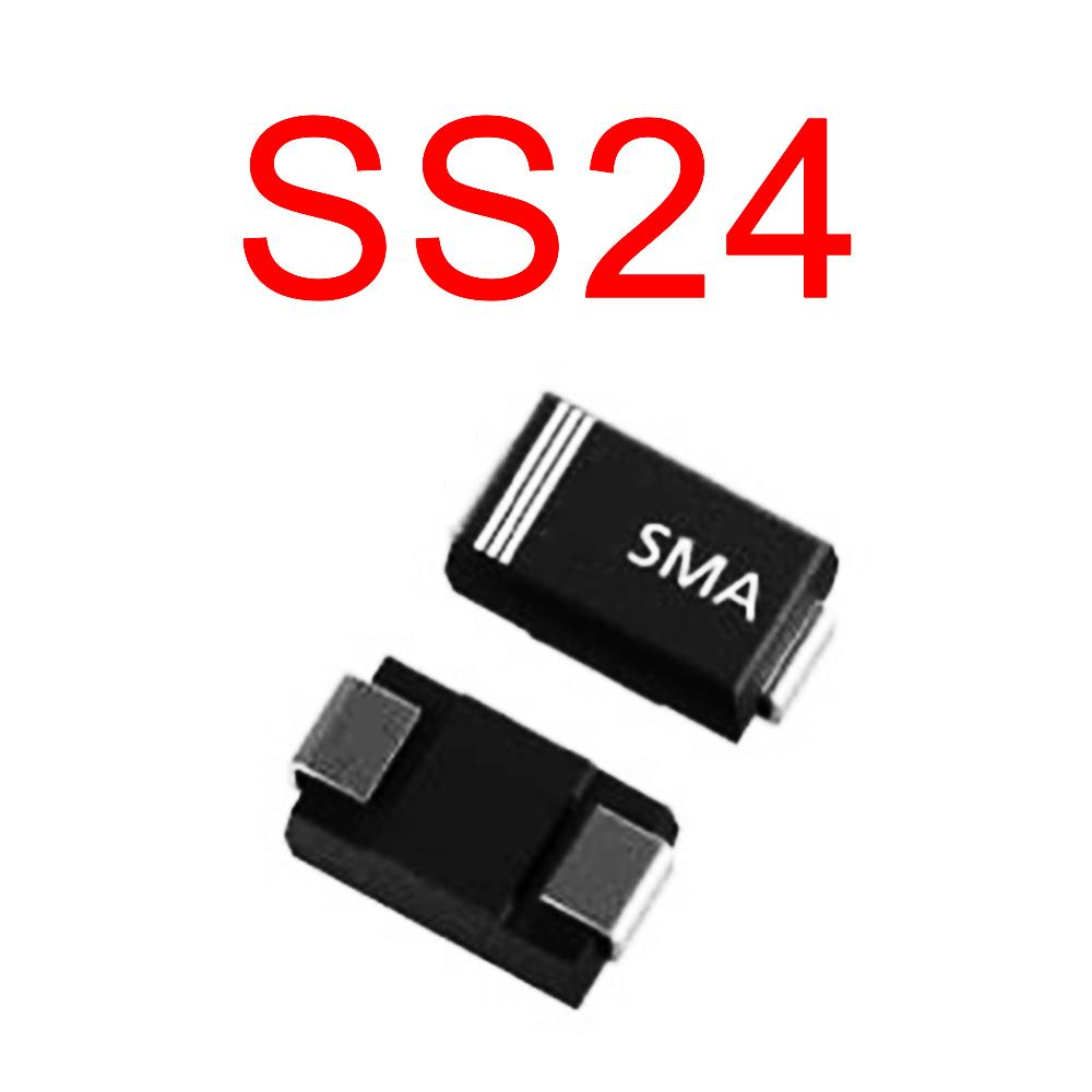 

100PCS SMA діод Шотткі SMD M1 M4 M7 SS12 SS14 SS24 SS26 SS34 SS310 SS56 S1M S2M SCHOTTKY DO-214AC Випрямлячі